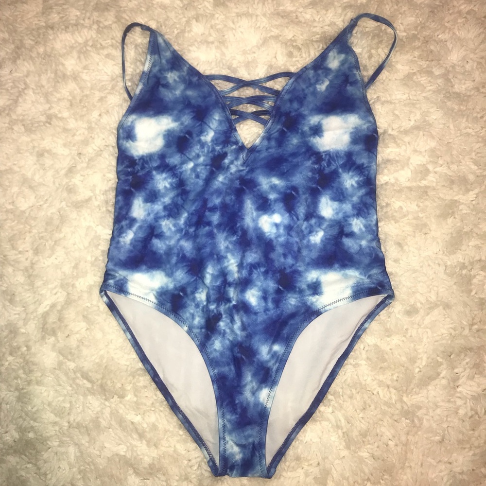 Lace up One piece
